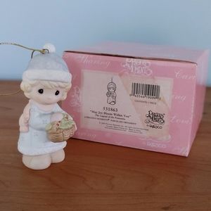 Precious Moments ornament 2004, #531863 May Joy Bloom Within You